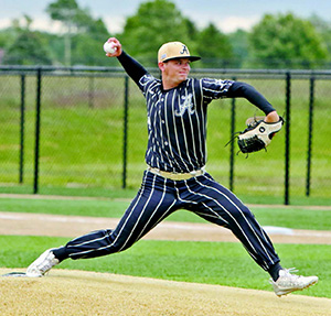Pitcher Xavier Yeagy during a game